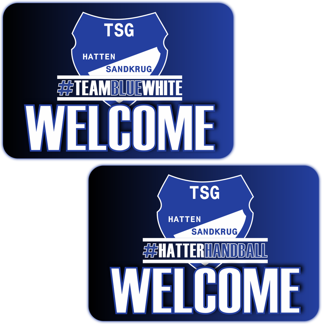 Doormat "WELCOME" - Art-Nr. TSGHS-069